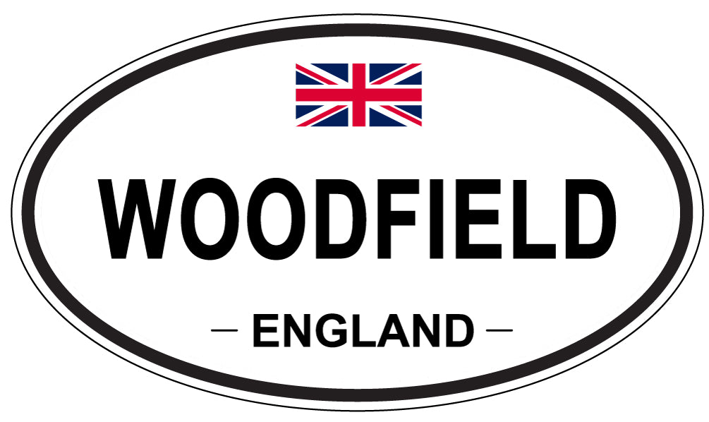 WOODFIELD, England - Oval Magnet