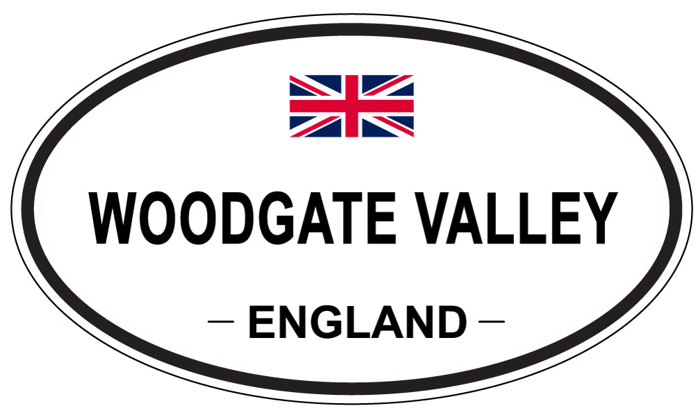 WOODGATE VALLEY, England - Oval Magnet