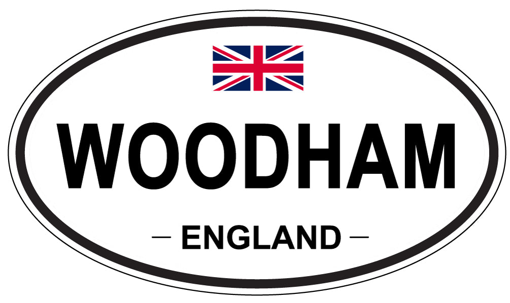 WOODHAM, England - Oval Magnet