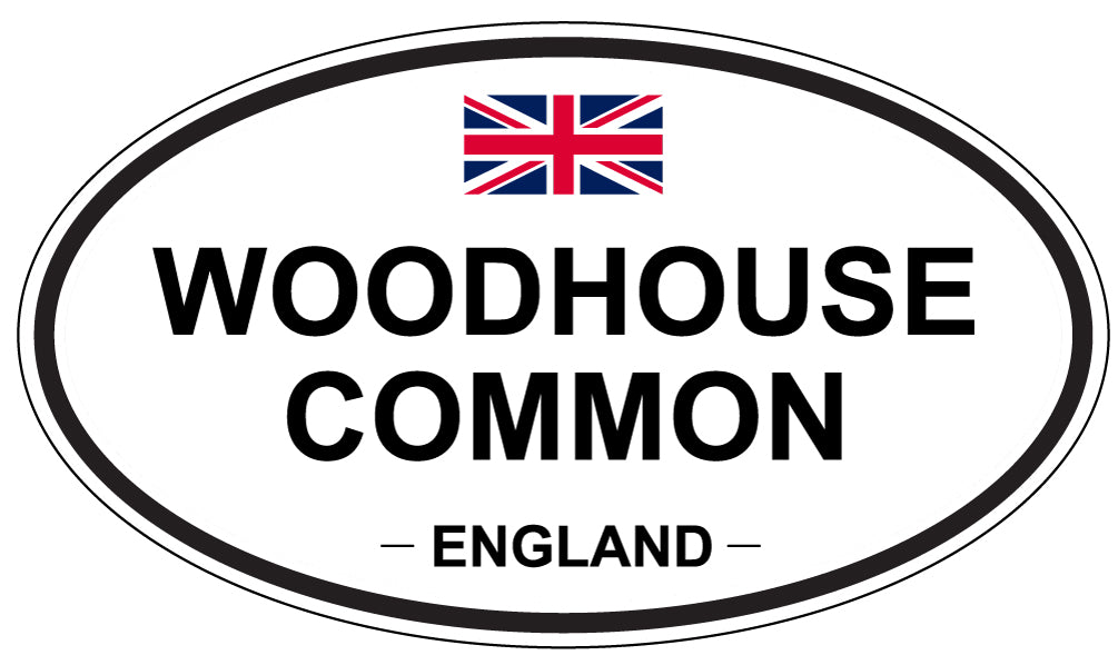 WOODHOUSE COMMON, England - Oval Magnet