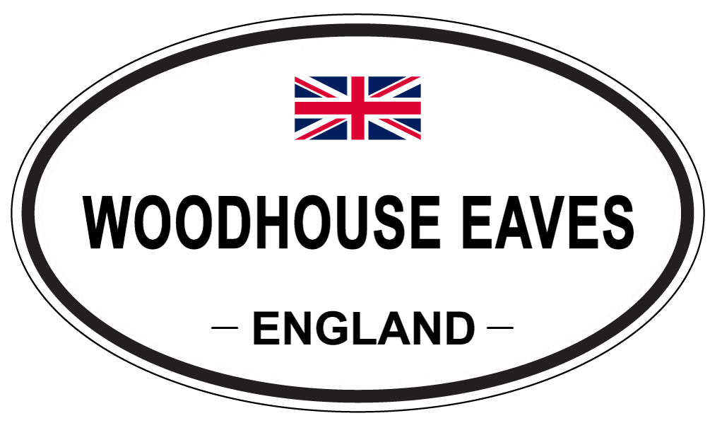 WOODHOUSE EAVES, England - Oval Magnet