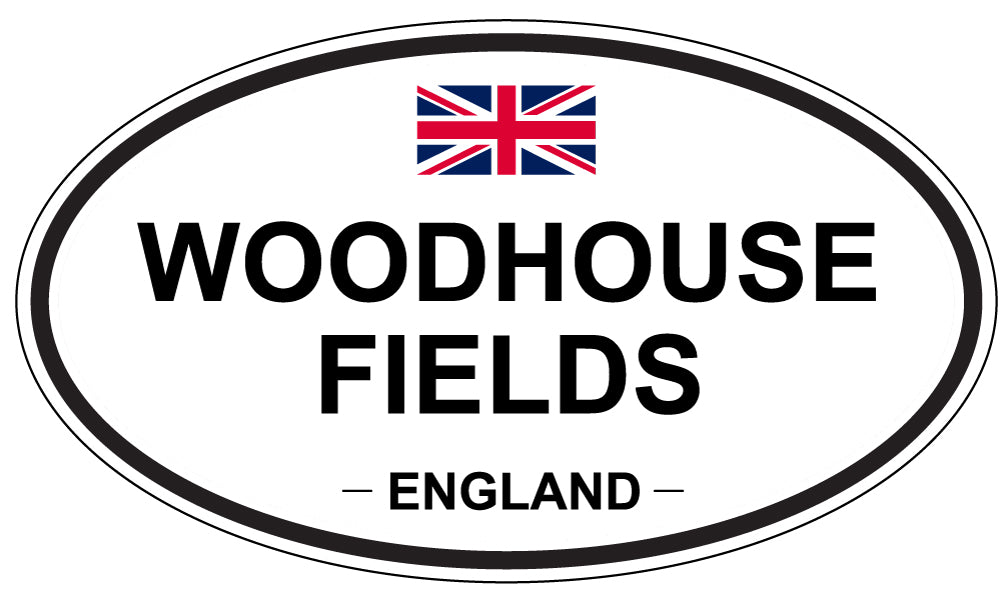 WOODHOUSE FIELDS, England - Oval Magnet