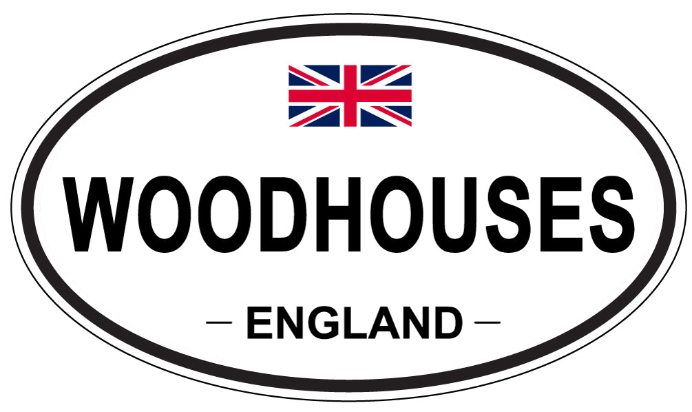 WOODHOUSES, England - Oval Magnet