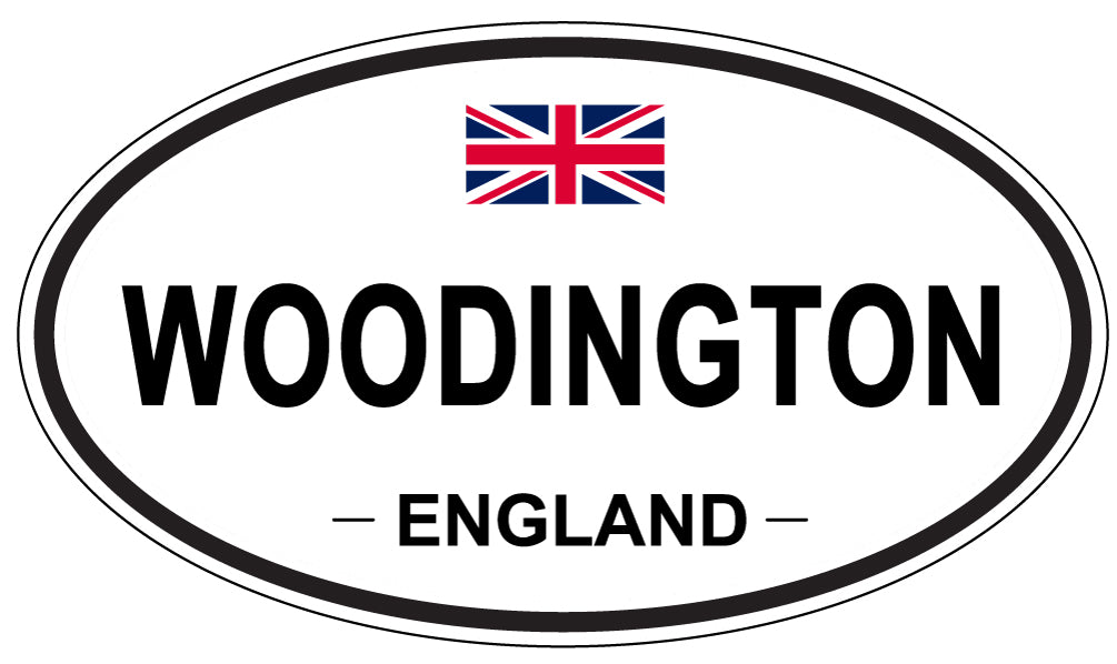 WOODINGTON, England - Oval Magnet