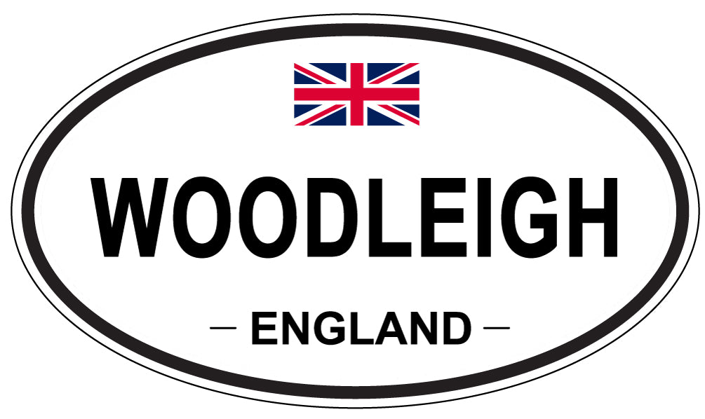 WOODLEIGH, England - Oval Magnet