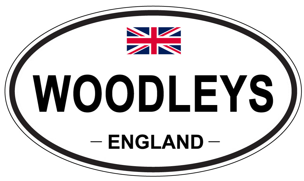 WOODLEYS, England - Oval Magnet