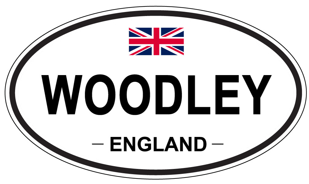 WOODLEY, England - Oval Magnet