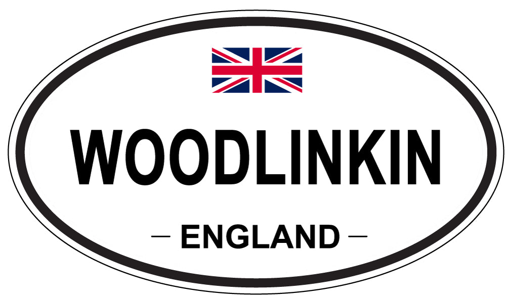 WOODLINKIN, England - Oval Magnet