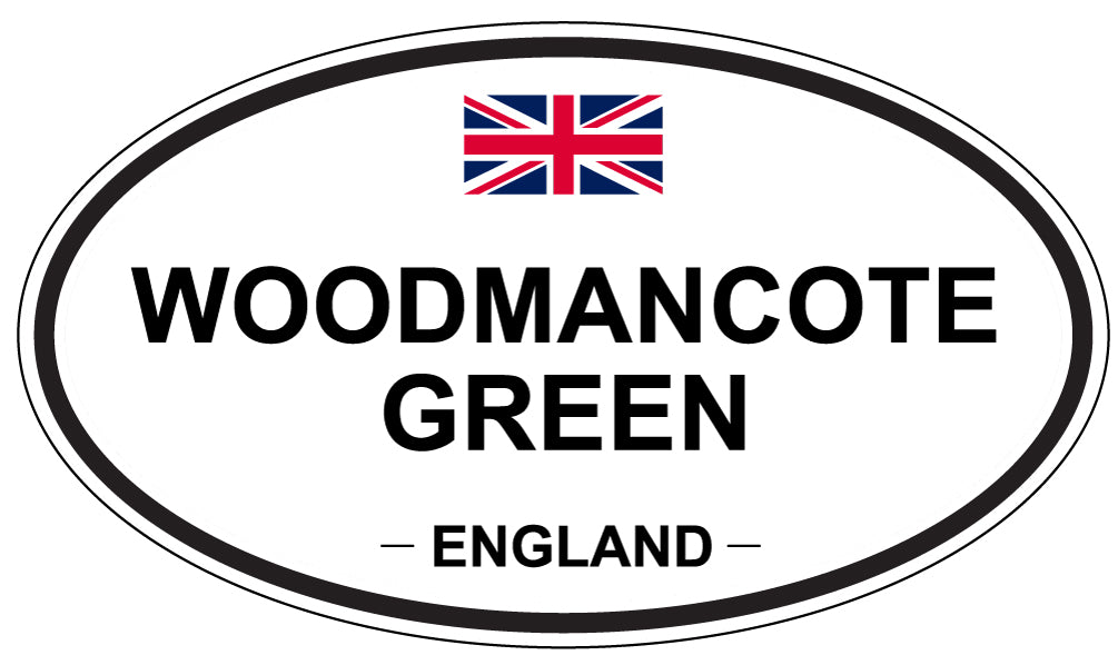 WOODMANCOTE GREEN, England - Oval Magnet