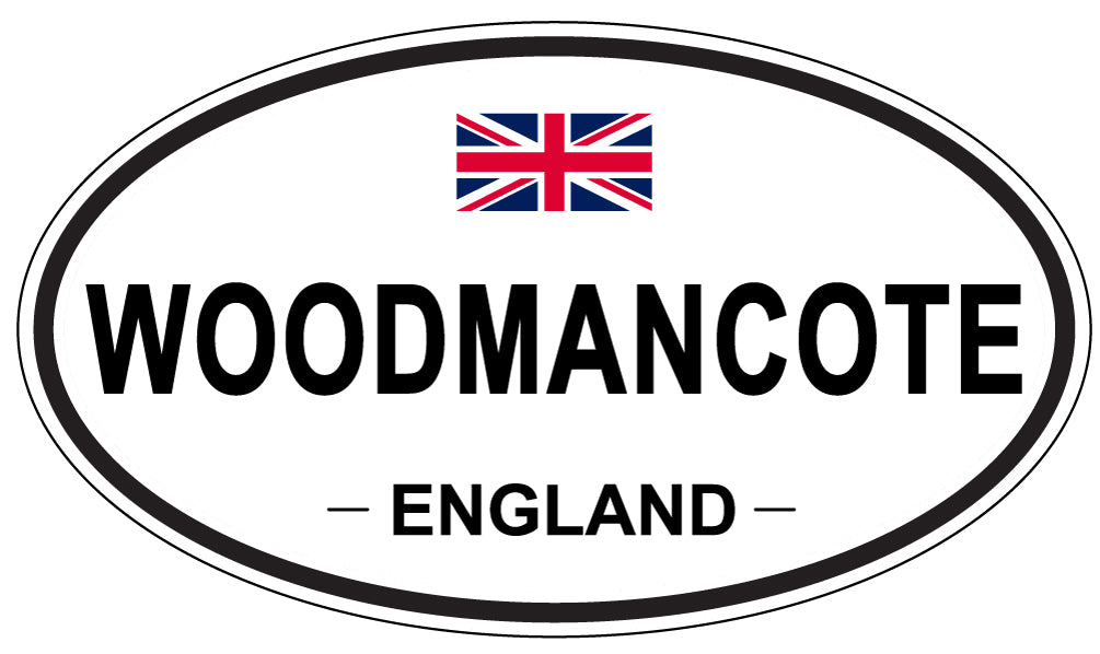 WOODMANCOTE, England - Oval Magnet