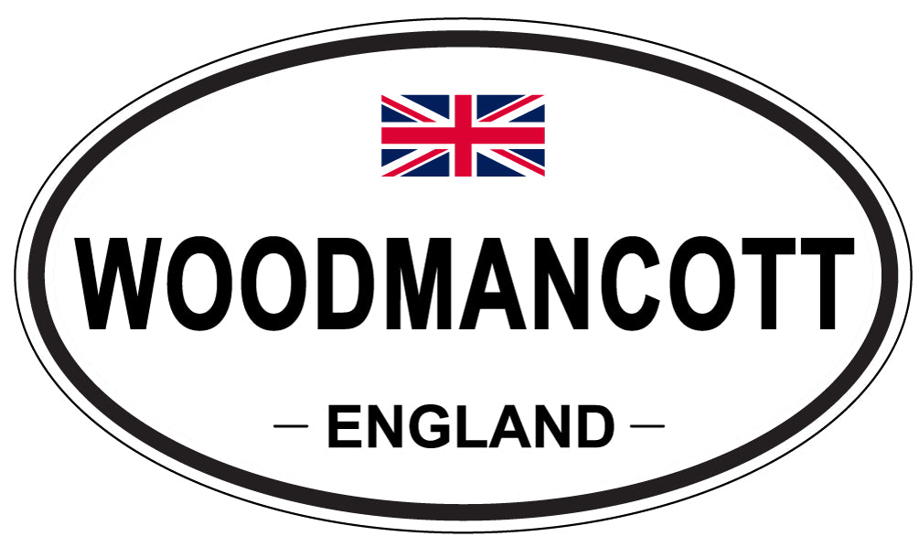 WOODMANCOTT, England - Oval Magnet