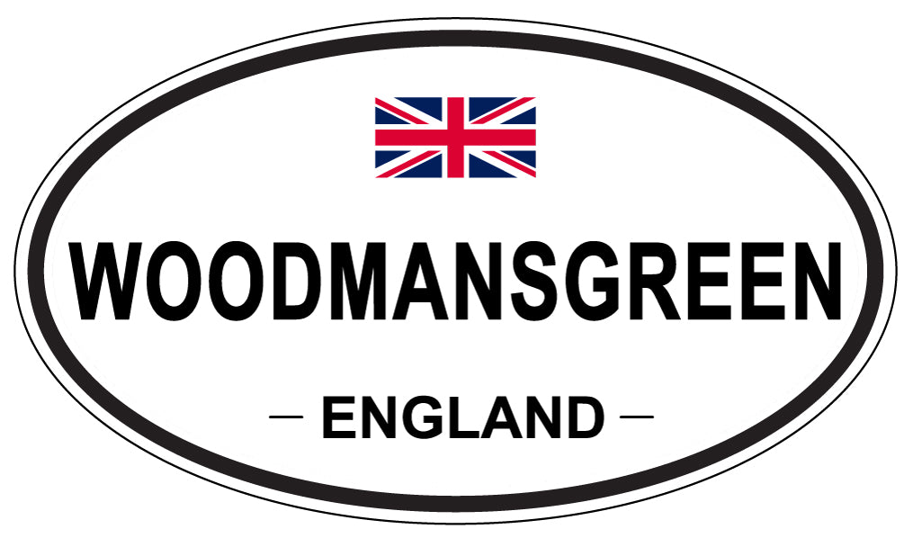 WOODMANSGREEN, England - Oval Magnet
