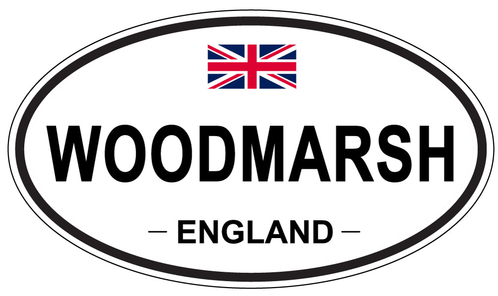 WOODMARSH, England - Oval Magnet