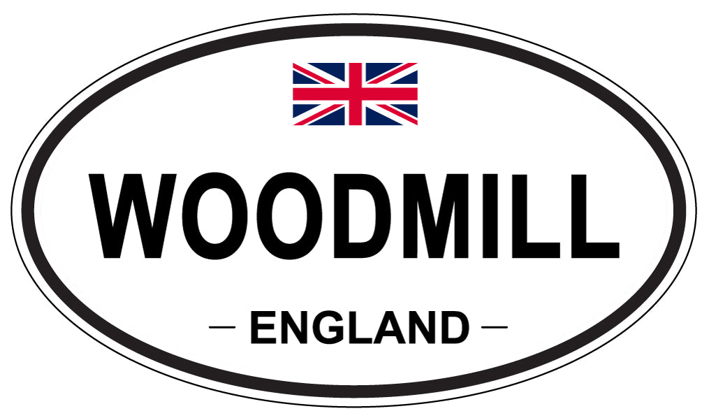 WOODMILL, England - Oval Magnet