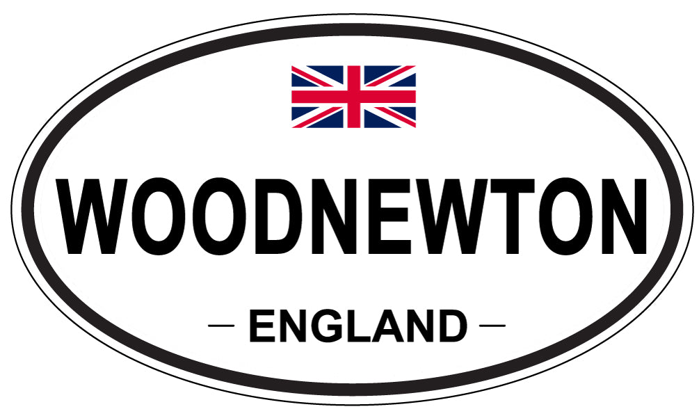 WOODNEWTON, England - Oval Magnet