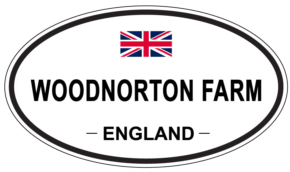 WOODNORTON FARM, England - Oval Magnet