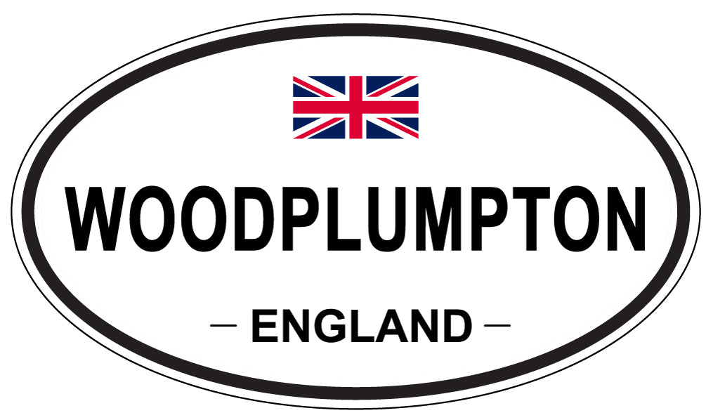 WOODPLUMPTON, England - Oval Magnet