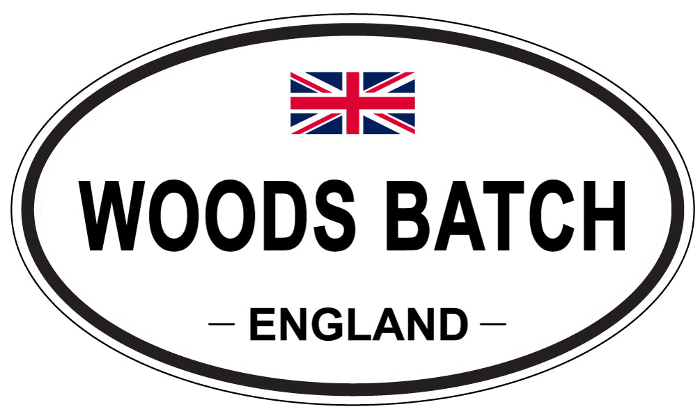 WOODS BATCH, England - Oval Magnet