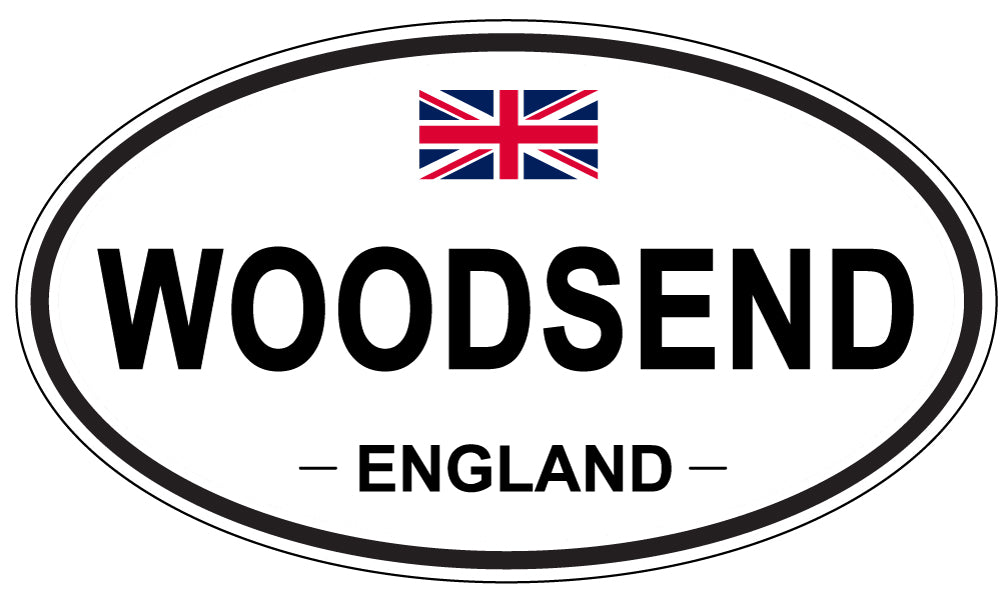 WOODSEND, England - Oval Magnet