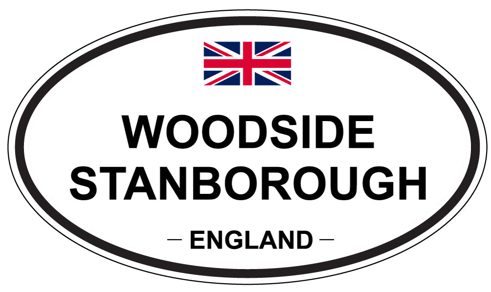 WOODSIDE STANBOROUGH, England - Oval Magnet