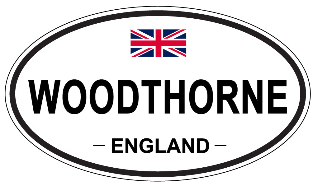 WOODTHORNE, England - Oval Magnet