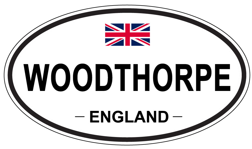 WOODTHORPE, England - Oval Magnet
