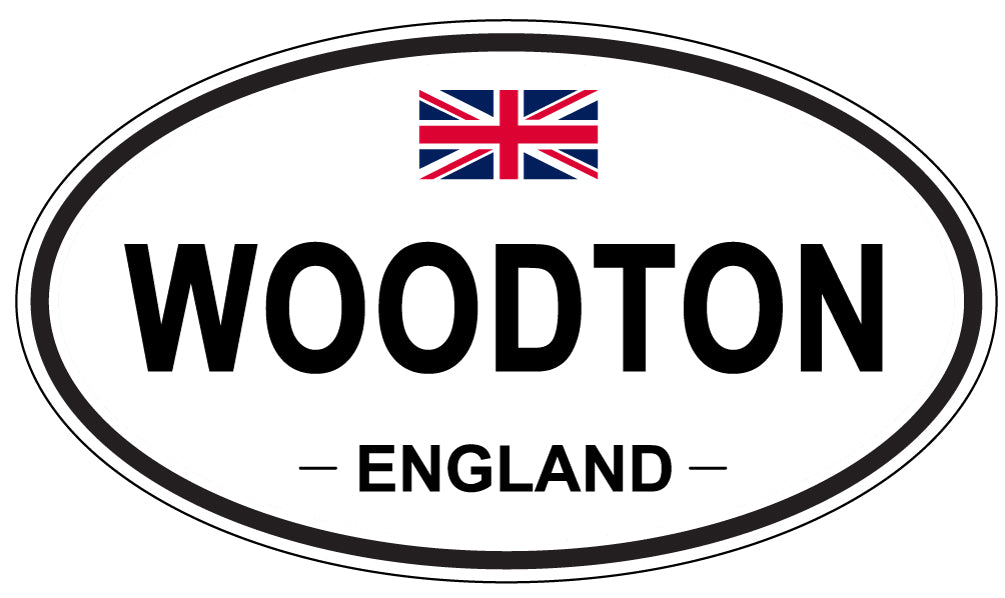 WOODTON, England - Oval Magnet
