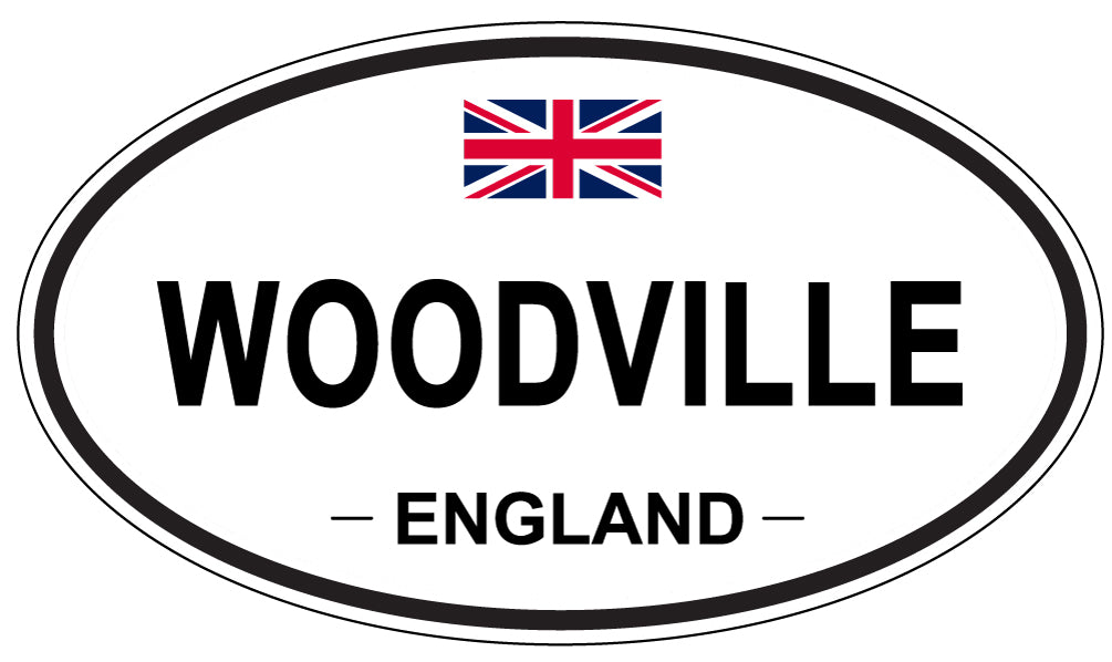 WOODVILLE, England - Oval Magnet