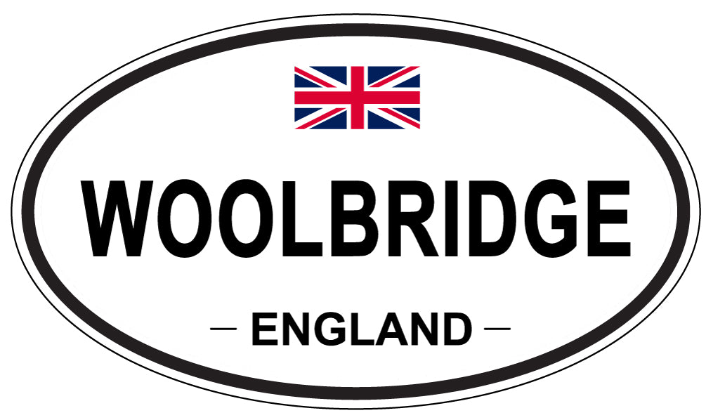 WOOLBRIDGE, England - Oval Magnet