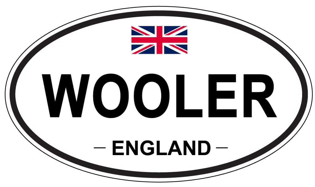 WOOLER, England - Oval Magnet