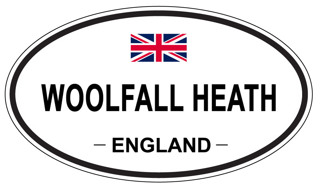 WOOLFALL HEATH, England - Oval Magnet