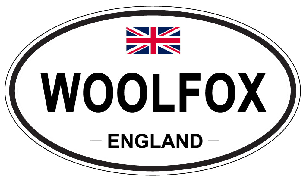 WOOLFOX, England - Oval Magnet