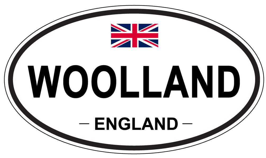 WOOLLAND, England - Oval Magnet