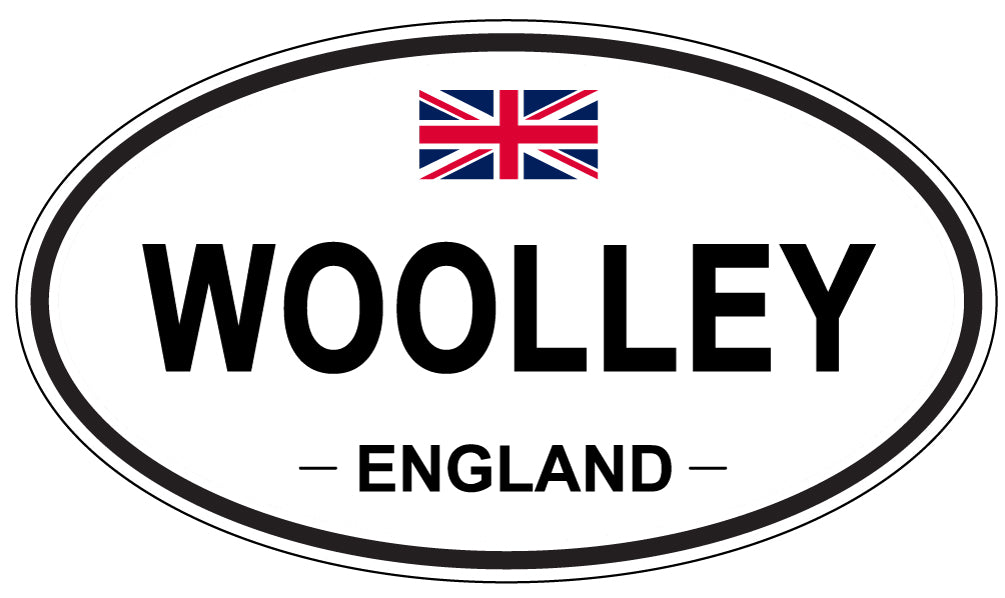 WOOLLEY, England - Oval Magnet