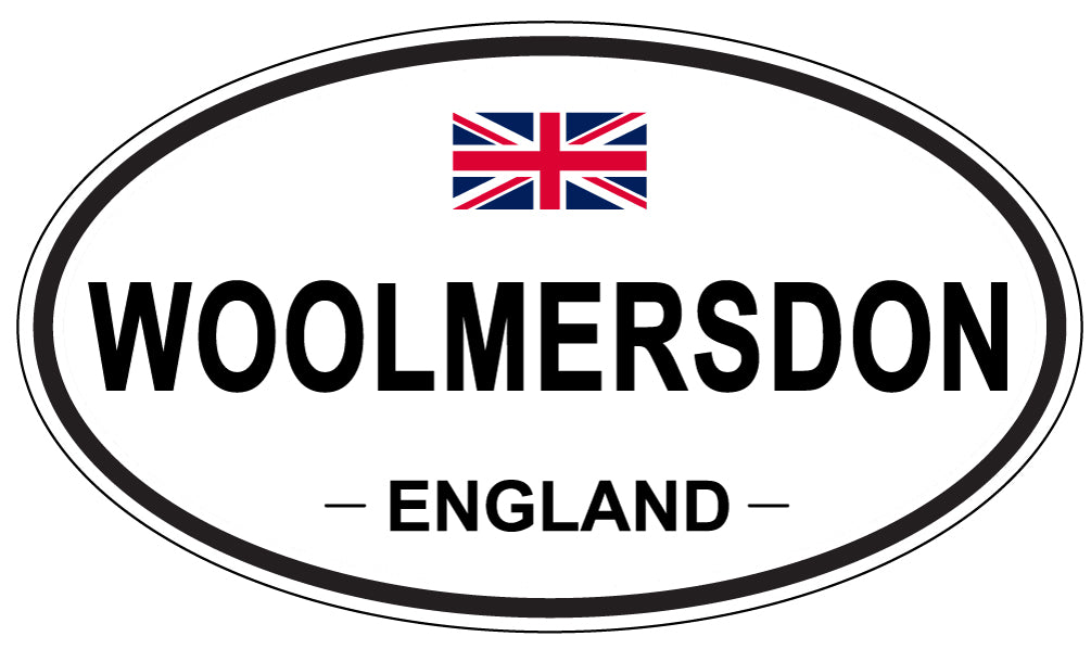 WOOLMERSDON, England - Oval Magnet