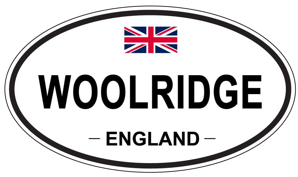 WOOLRIDGE, England - Oval Magnet