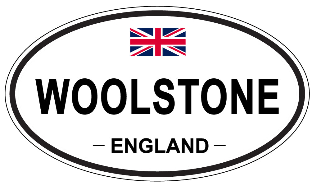 WOOLSTONE, England - Oval Magnet