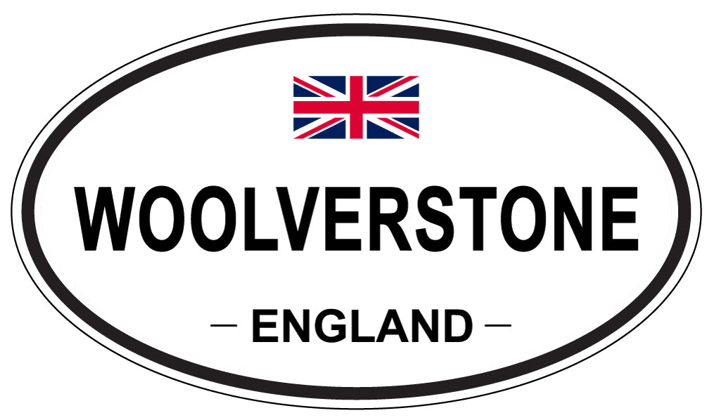 WOOLVERSTONE, England - Oval Magnet