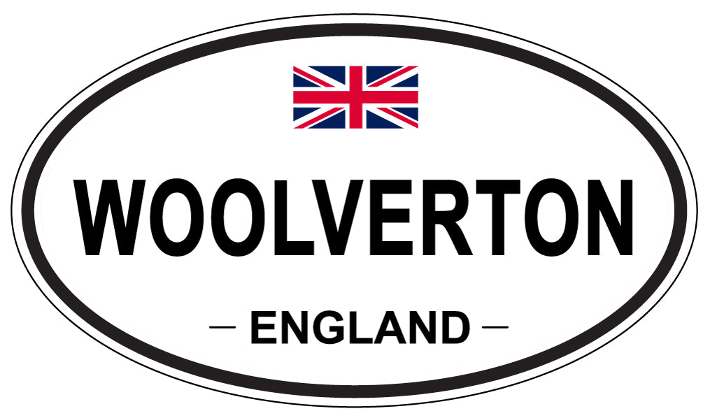 WOOLVERTON, England - Oval Magnet