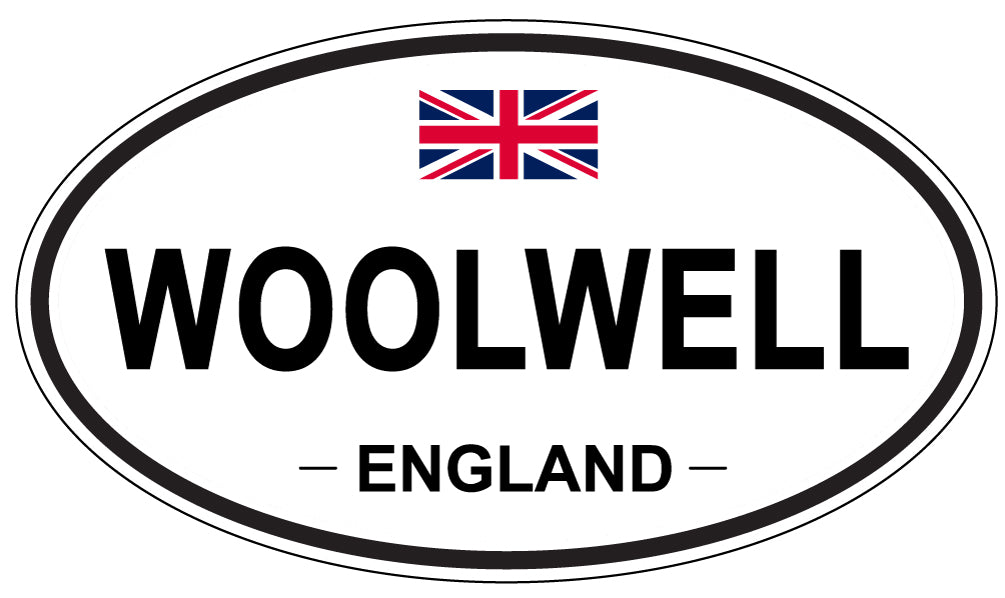 WOOLWELL, England - Oval Magnet