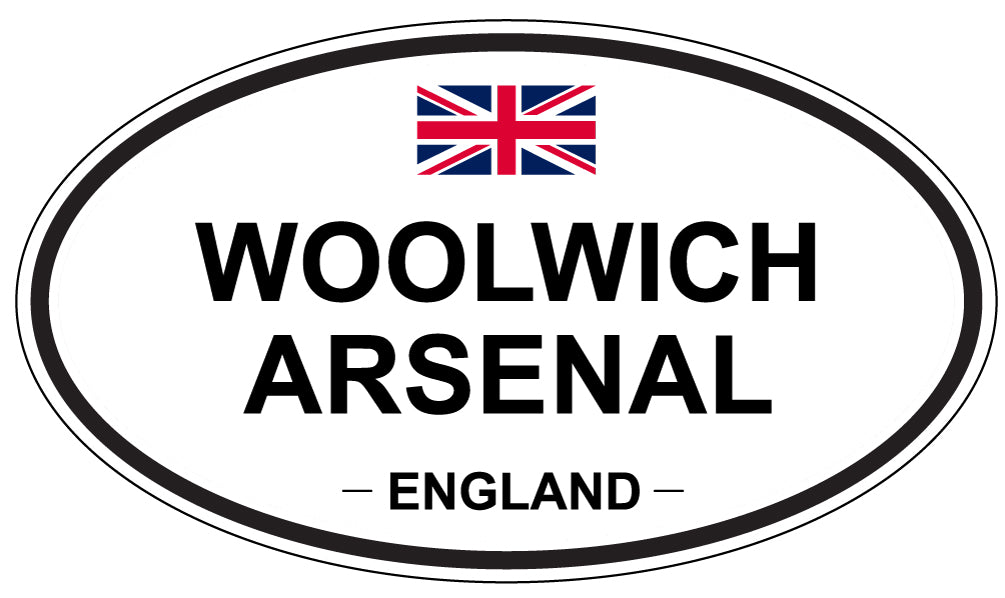 WOOLWICH ARSENAL, England - Oval Magnet