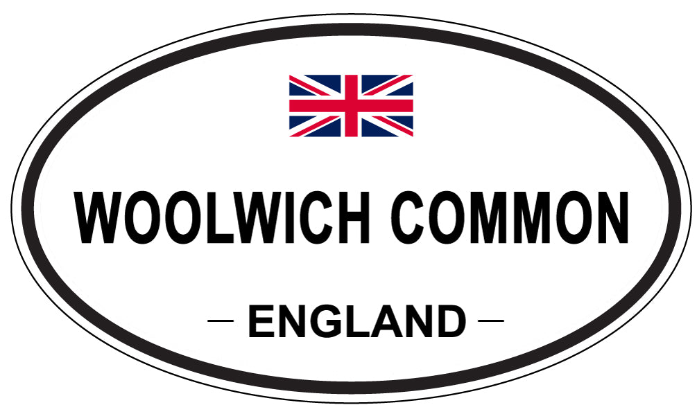 WOOLWICH COMMON, England - Oval Magnet