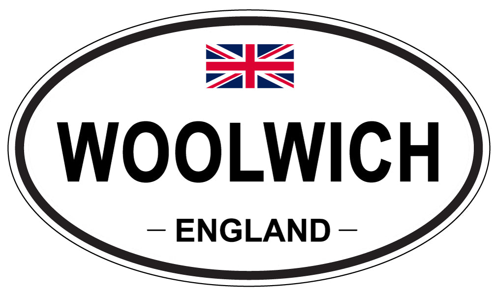 WOOLWICH, England - Oval Magnet