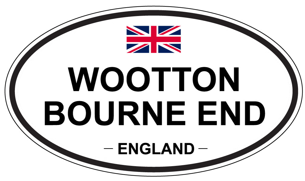 WOOTTON BOURNE END, England - Oval Magnet