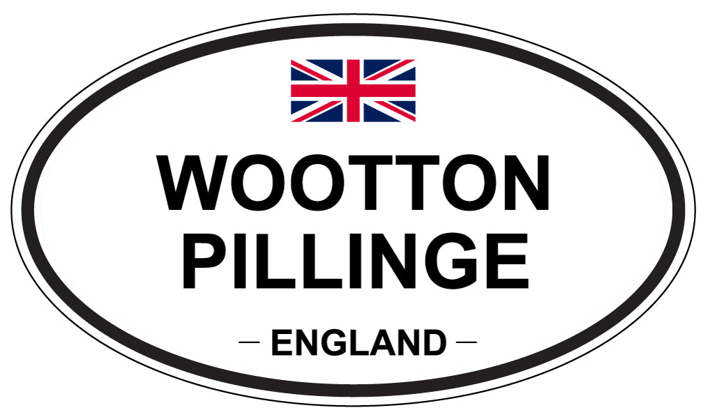WOOTTON PILLINGE, England - Oval Magnet