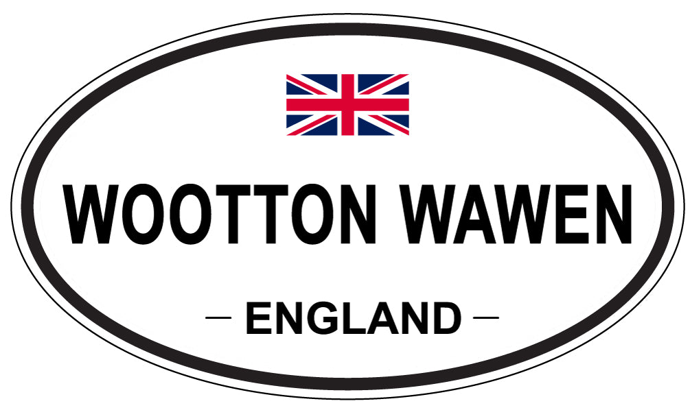 WOOTTON WAWEN, England - Oval Magnet