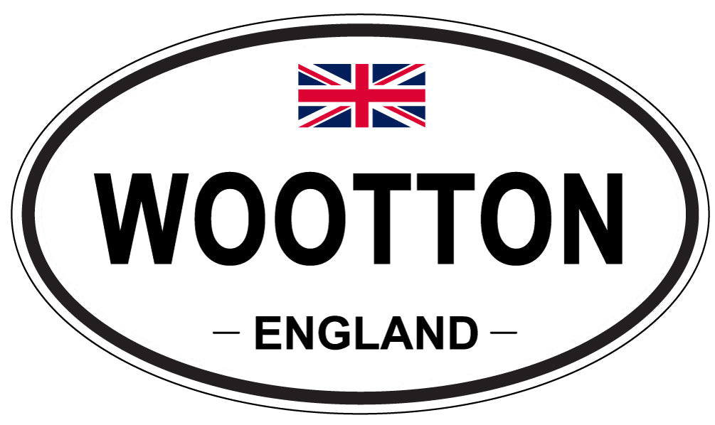 WOOTTON, England - Oval Magnet