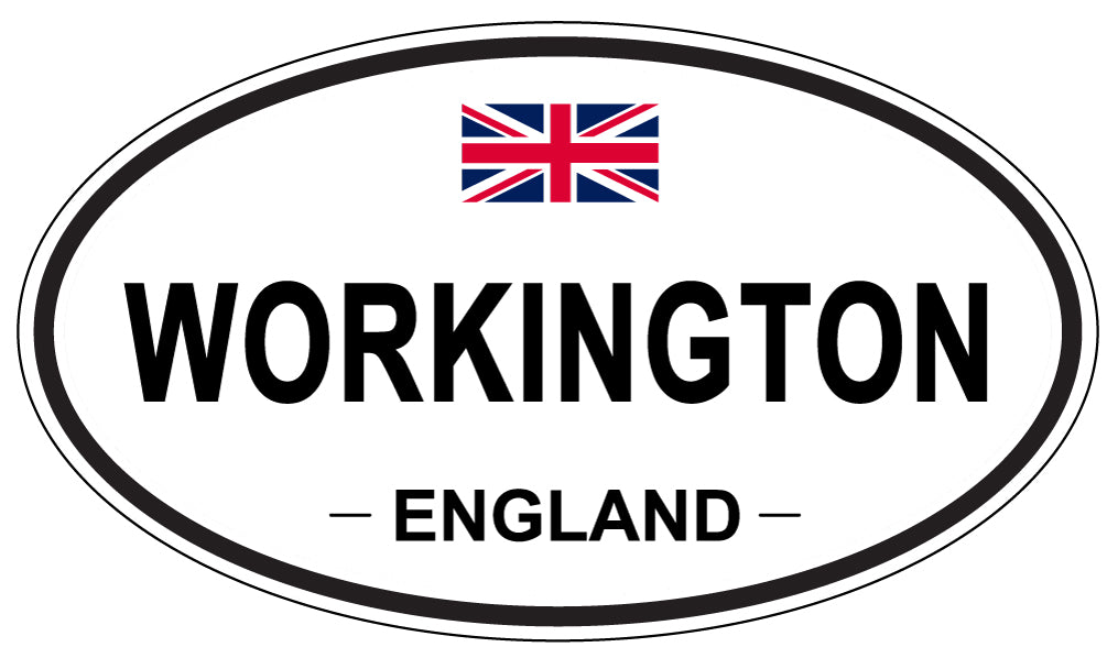 WORKINGTON, England - Oval Magnet