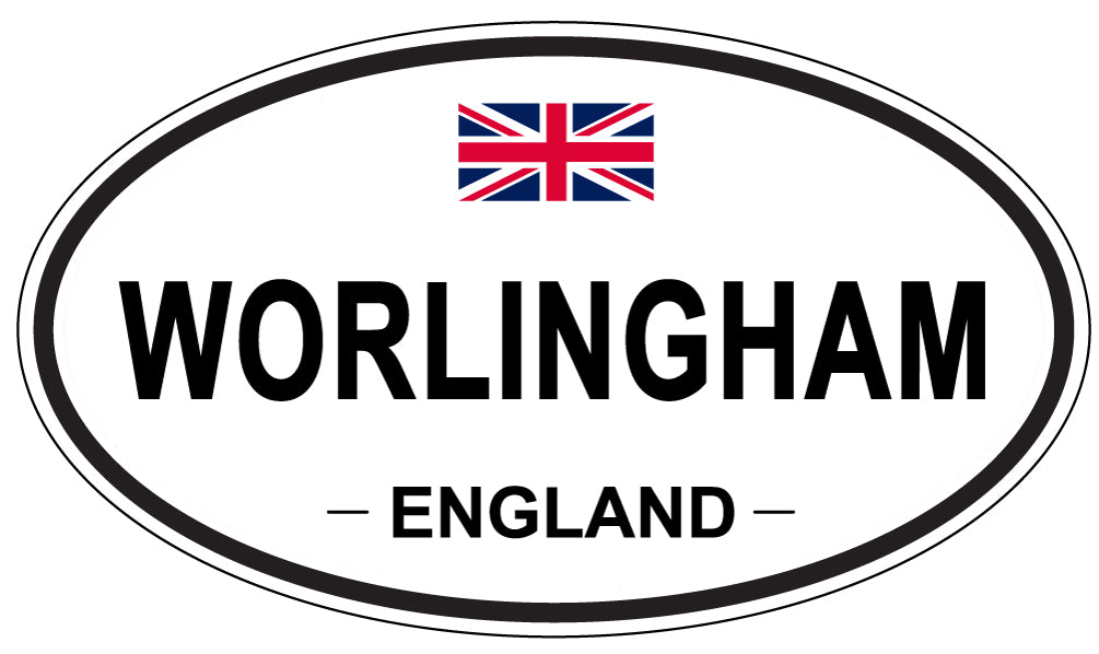 WORLINGHAM, England - Oval Magnet