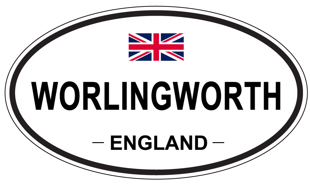 WORLINGWORTH, England - Oval Magnet